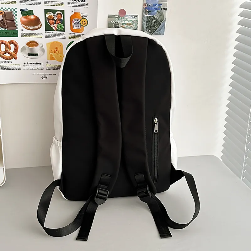 Wolfhorse Nylon Backpack Regular Unisex White Rabbit/Black Rabbit-2