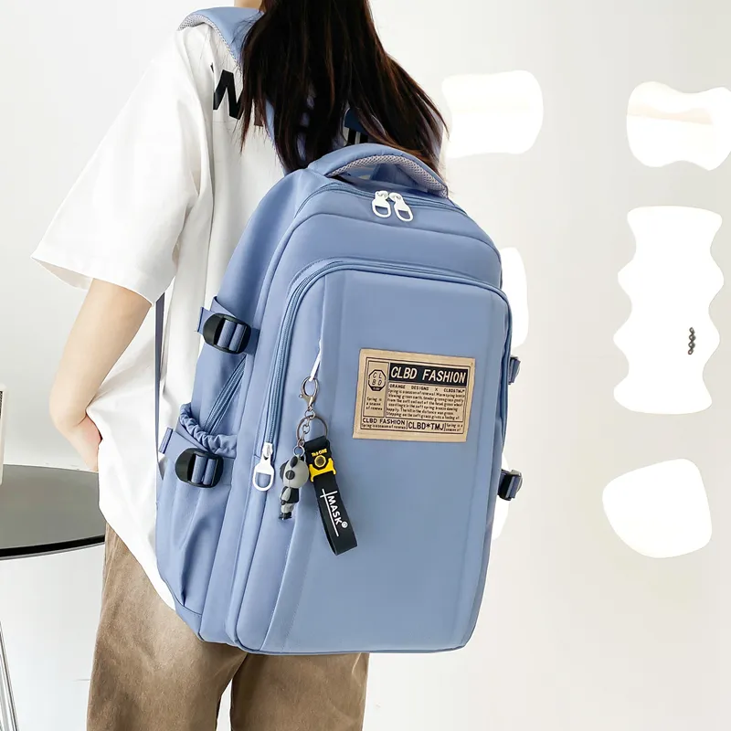 Wolfhorse Nylon Backpack Unisex Multicolor-4