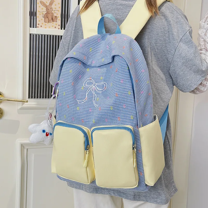 Wolfhorse Nylon Backpack Women's Multicolor-19