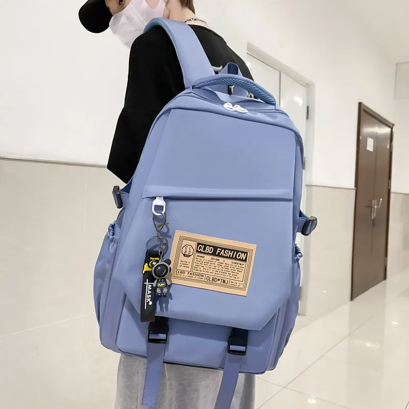 Wolfhorse Nylon Backpack Unisex Multicolor-17