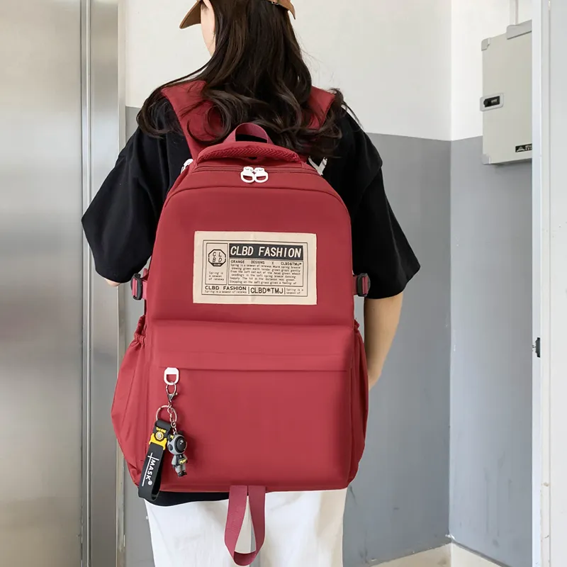 Wolfhorse Oxford Backpack Unisex Black/Red/Blue/Khaki-9