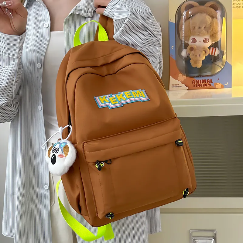 Wolfhorse Nylon Backpack Regular Unisex Multicolor-20