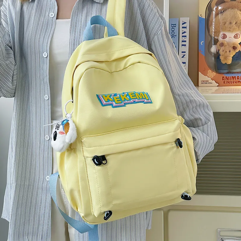 Wolfhorse Nylon Backpack Regular Unisex Multicolor-5