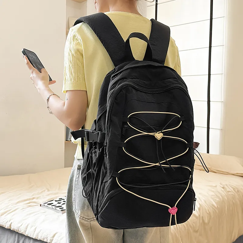 Wolfhorse Nylon Backpack Women's Multicolor-3