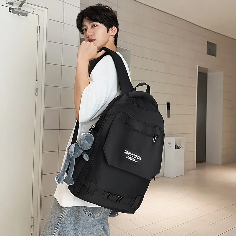 Wolfhorse Nylon Backpack Unisex Multicolor-4