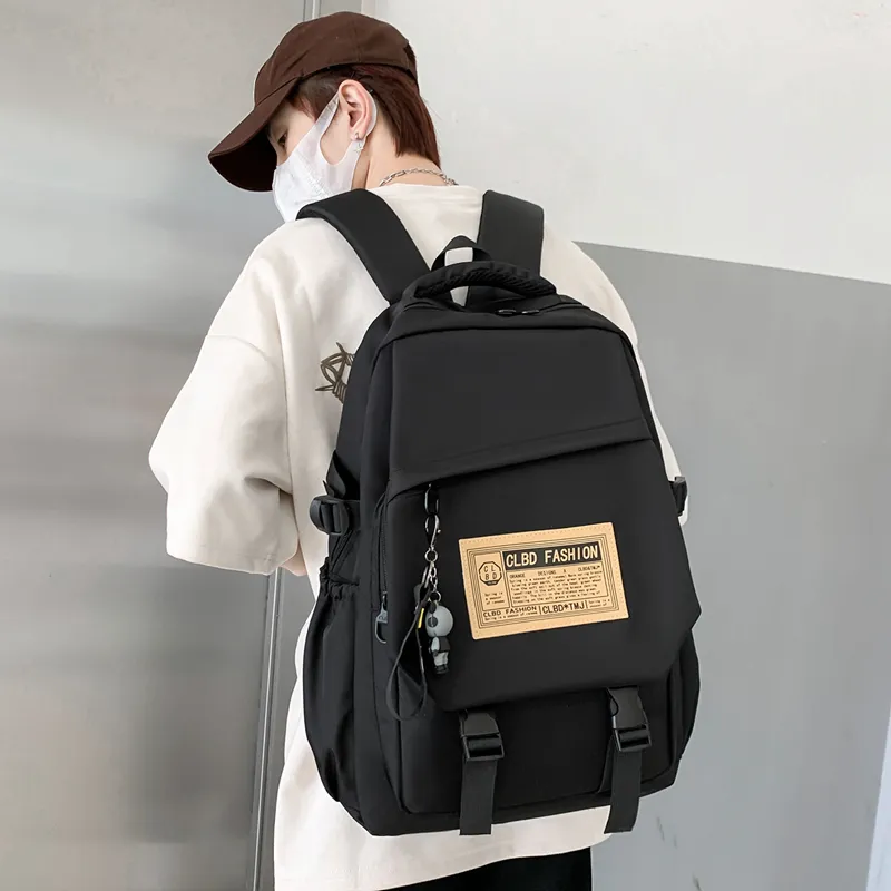 Wolfhorse Nylon Backpack Unisex Multicolor-3