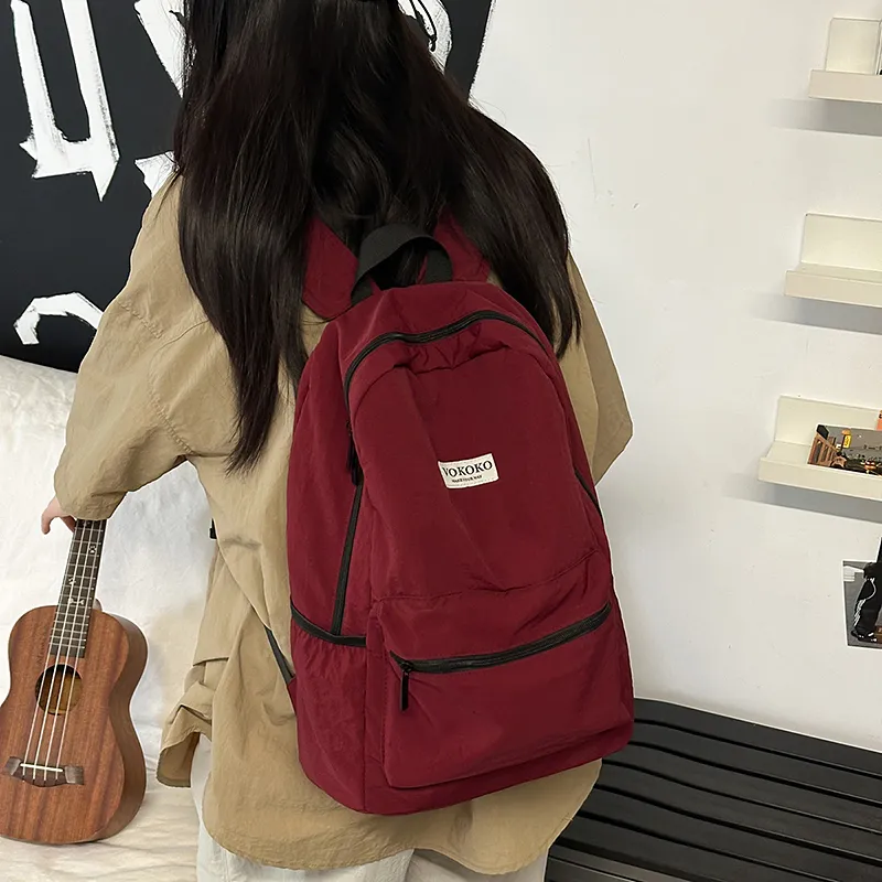Wolfhorse Nylon Backpack Unisex Multicolor-18