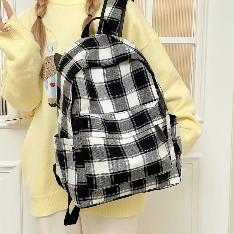 Paulinka Nylon Backpack Unisex Multicolor-22