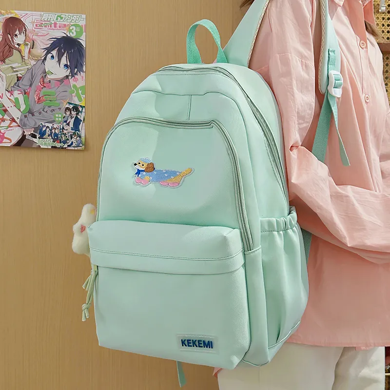 Wolfhorse Polyester Backpack Unisex Multicolor-31