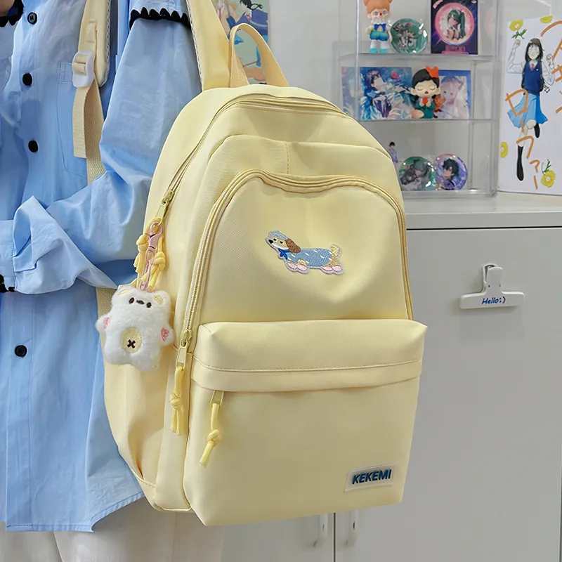 Wolfhorse Polyester Backpack Unisex Multicolor-17
