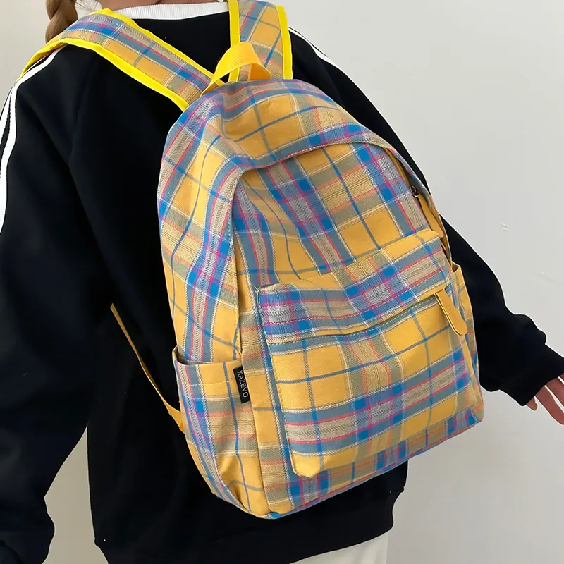 Paulinka Nylon Backpack Unisex Multicolor-7