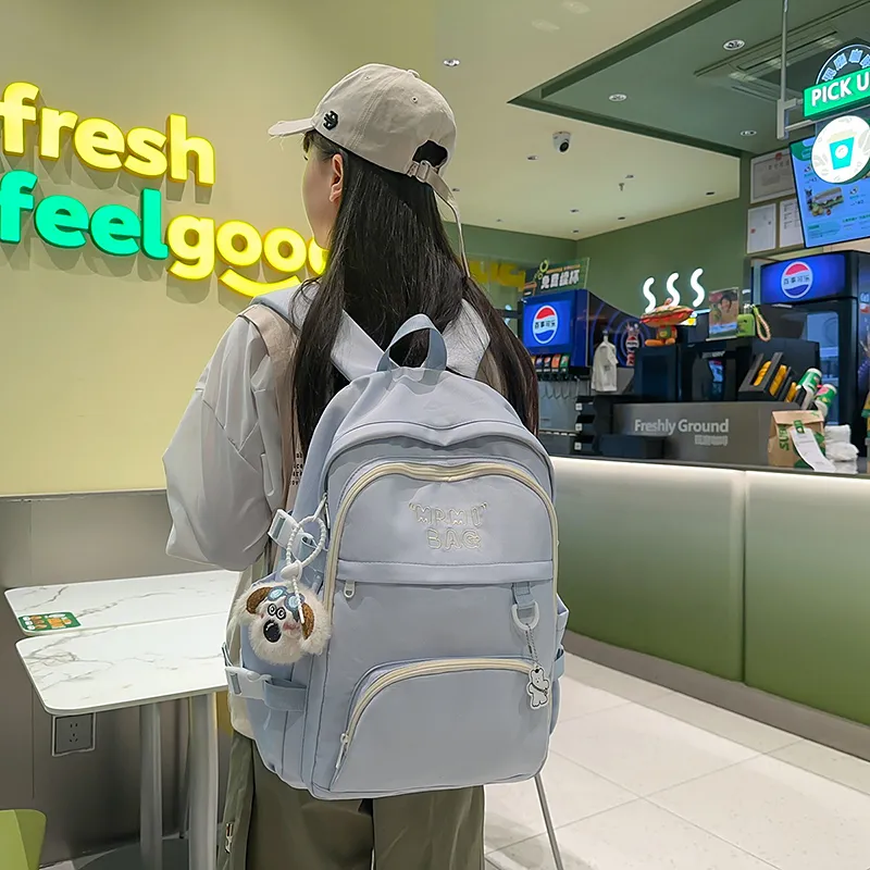 Wolfhorse Nylon Backpack Regular Unisex Multicolor-17