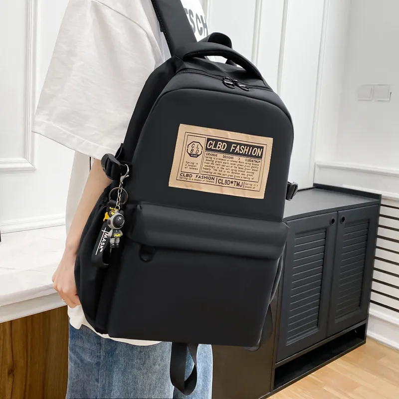 Wolfhorse Oxford Backpack Unisex Black/Red/Blue/Khaki-4