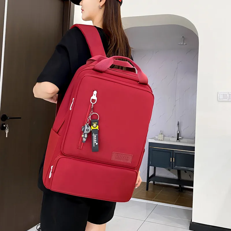 Wolfhorse Nylon Backpack Unisex Multicolor-8