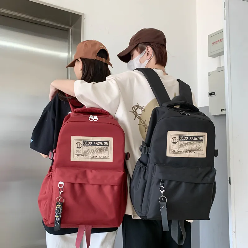Wolfhorse Oxford Backpack Unisex Black/Red/Blue/Khaki-8