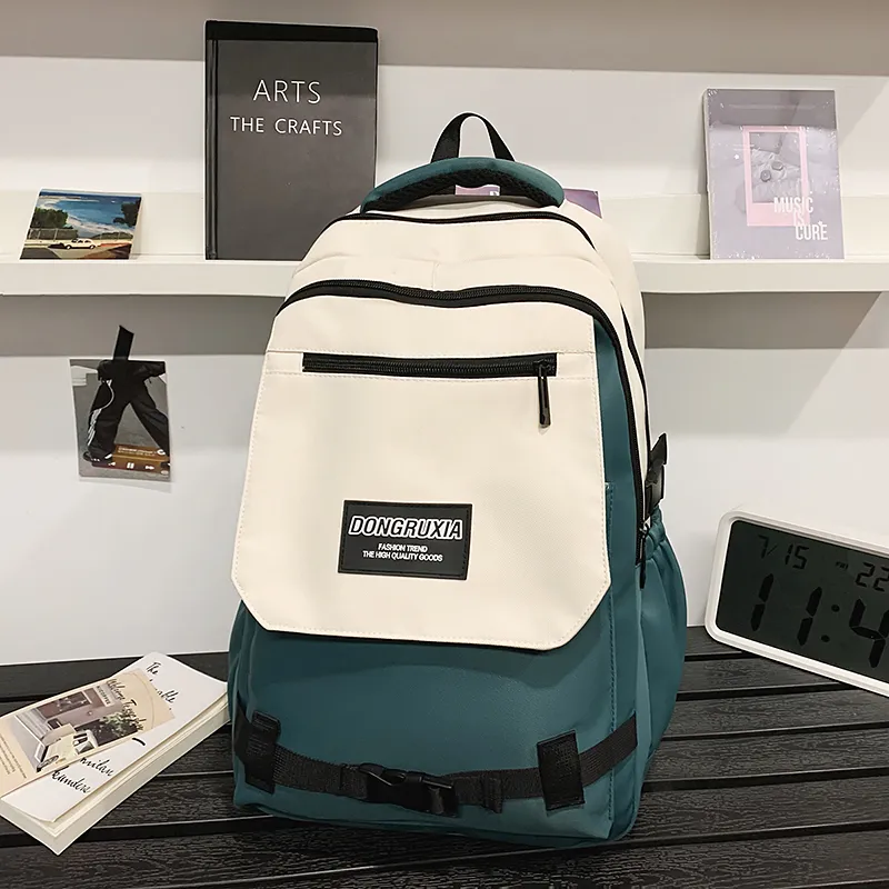 Wolfhorse Nylon Backpack Unisex Multicolor-27