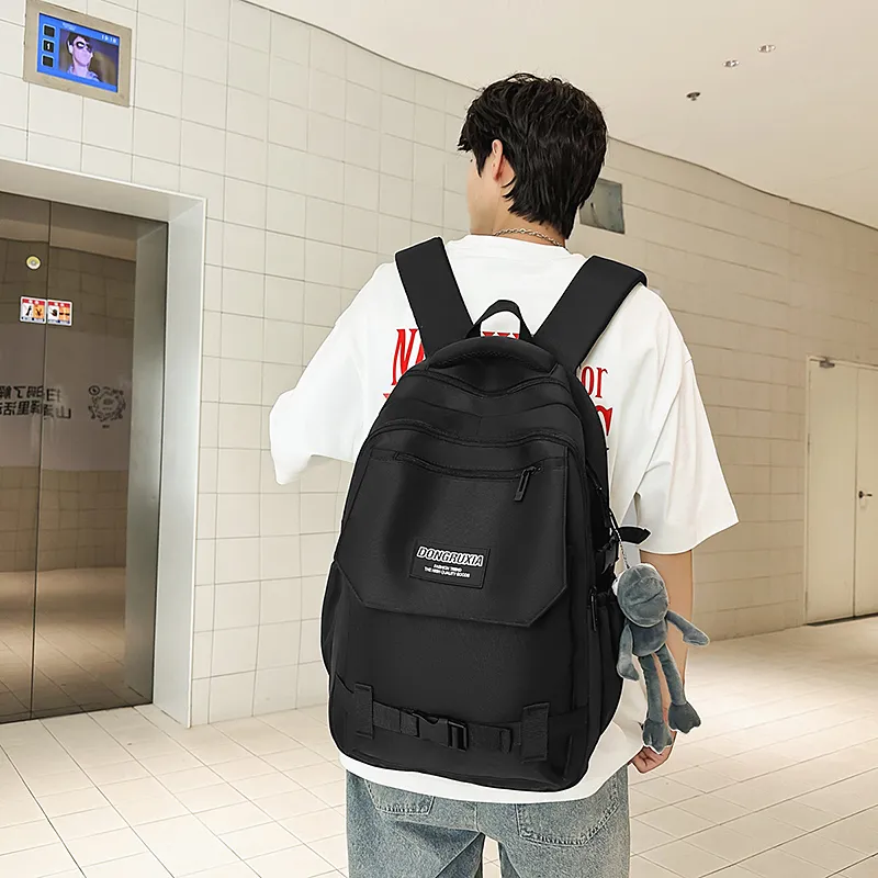 Wolfhorse Nylon Backpack Unisex Multicolor-6