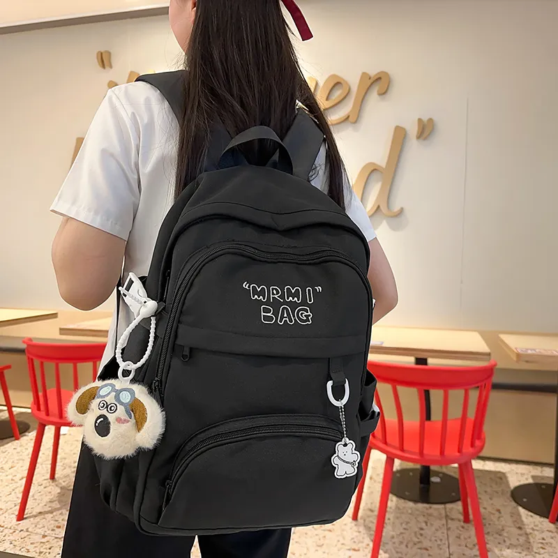Wolfhorse Nylon Backpack Regular Unisex Multicolor-3