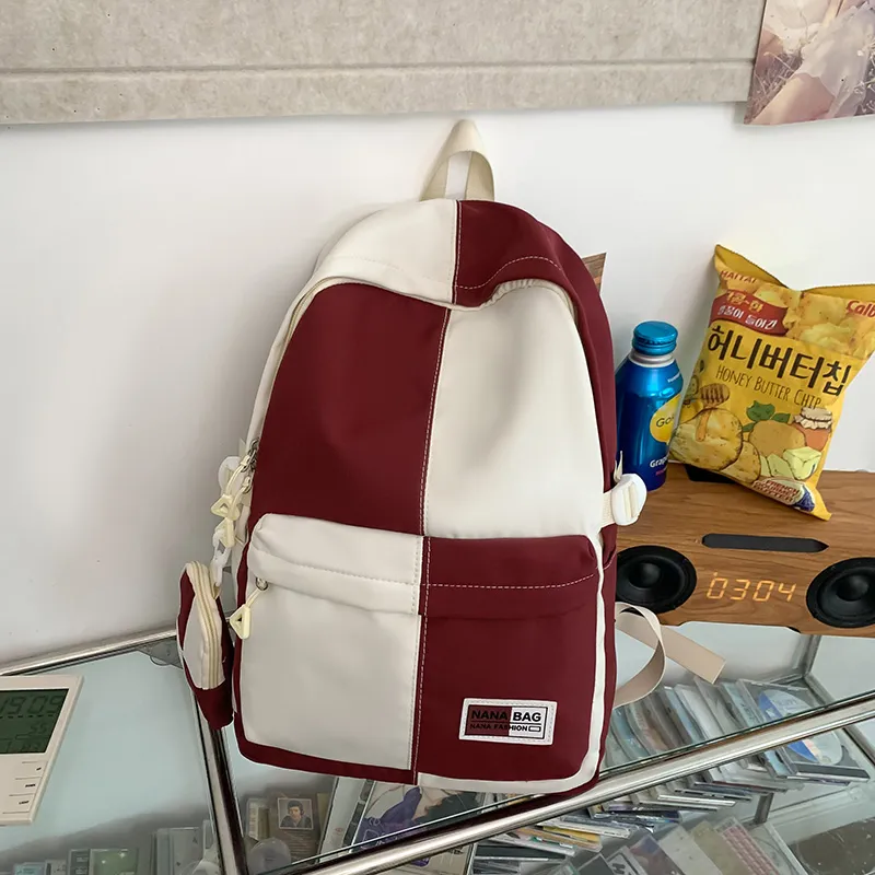 Wolfhorse Nylon Backpack Unisex Multicolor-31