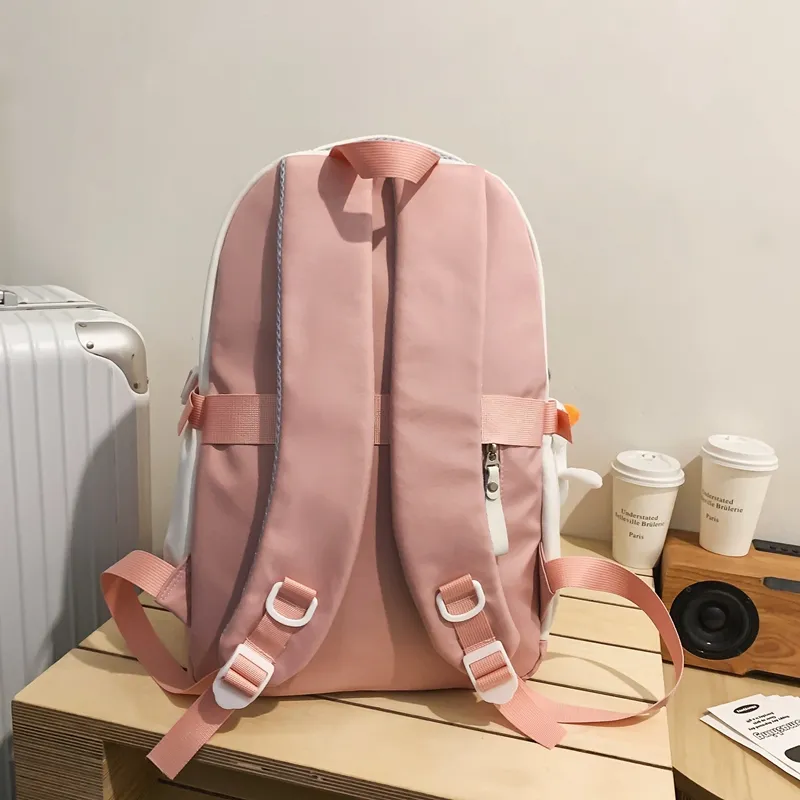 Wolfhorse Nylon Backpack Unisex Multicolor-25