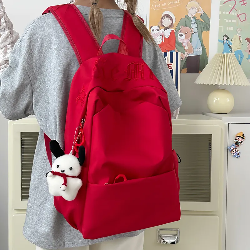 Wolfhorse Nylon Backpack Unisex Multicolor-19