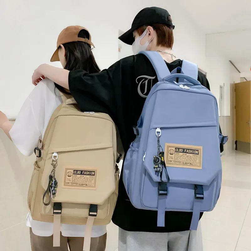 Wolfhorse Nylon Backpack Unisex Multicolor-14