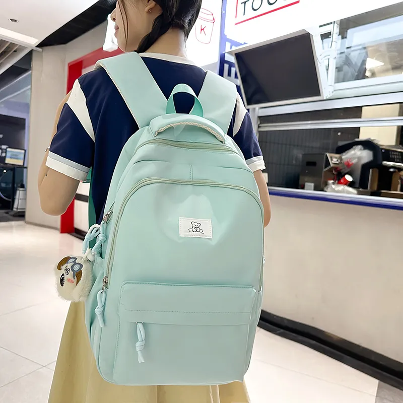 Wolfhorse Nylon Backpack Regular Unisex Multicolor-26