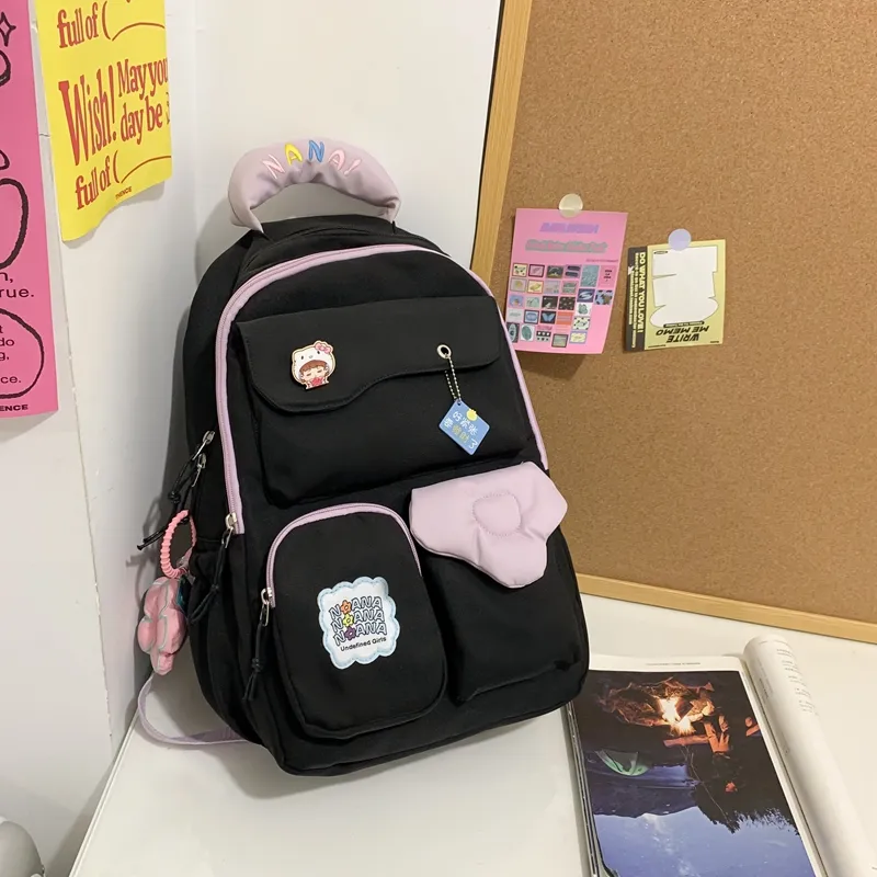 Wolfhorse Nylon Backpack Unisex Multicolor-1