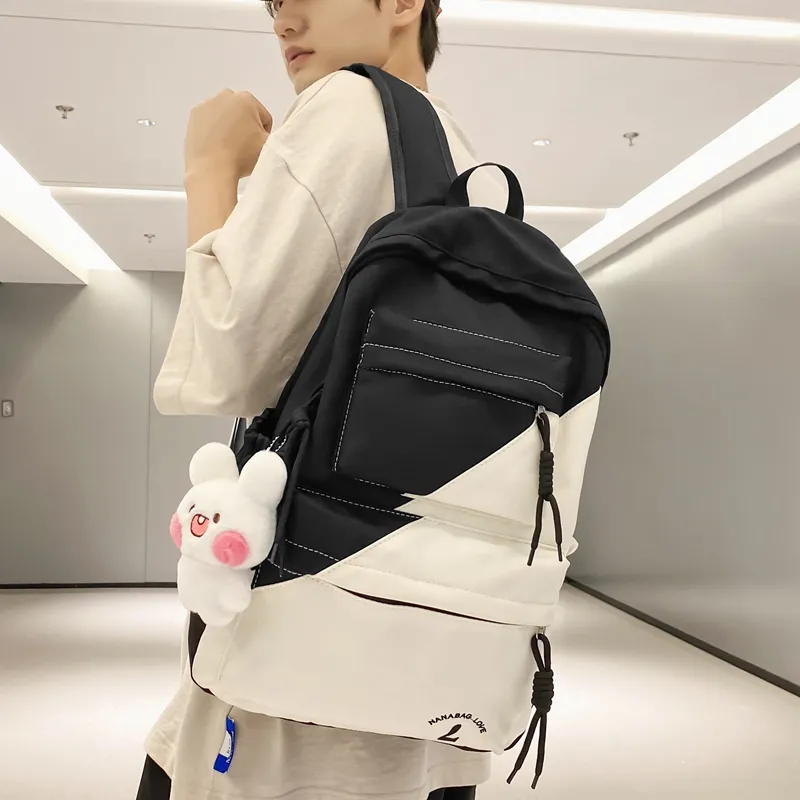 Wolfhorse Nylon Backpack Unisex Multicolor-4