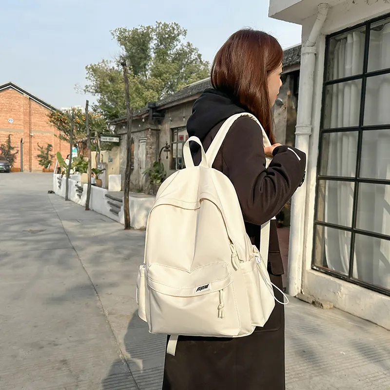 Wolfhorse Nylon Backpack Unisex Multicolor-12
