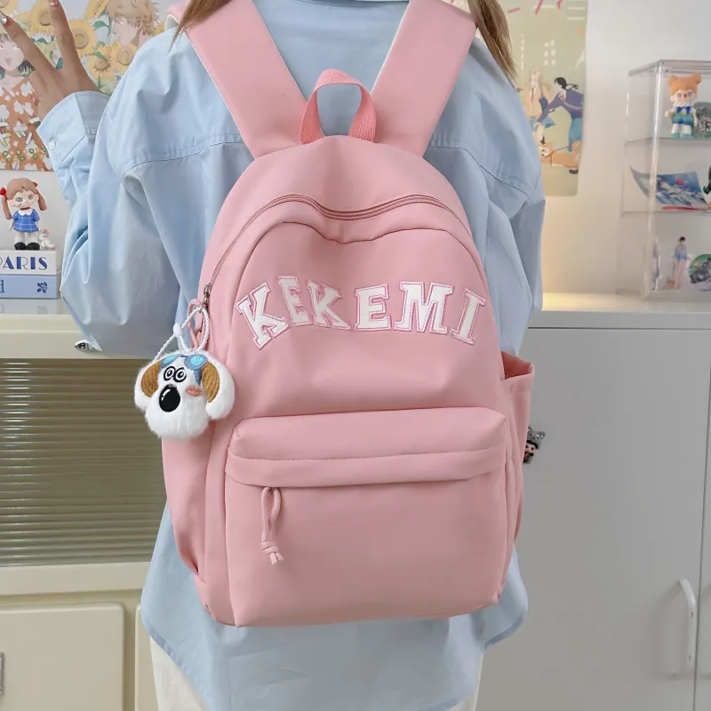 Wolfhorse Polyester Backpack Regular Unisex Multicolor-2