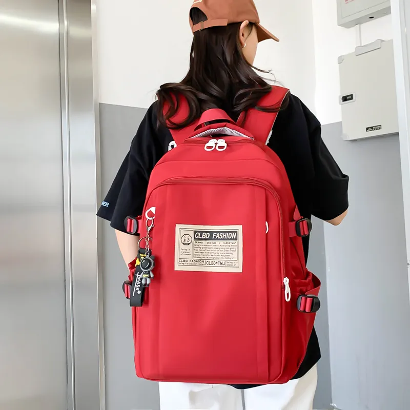Wolfhorse Nylon Backpack Unisex Multicolor-9
