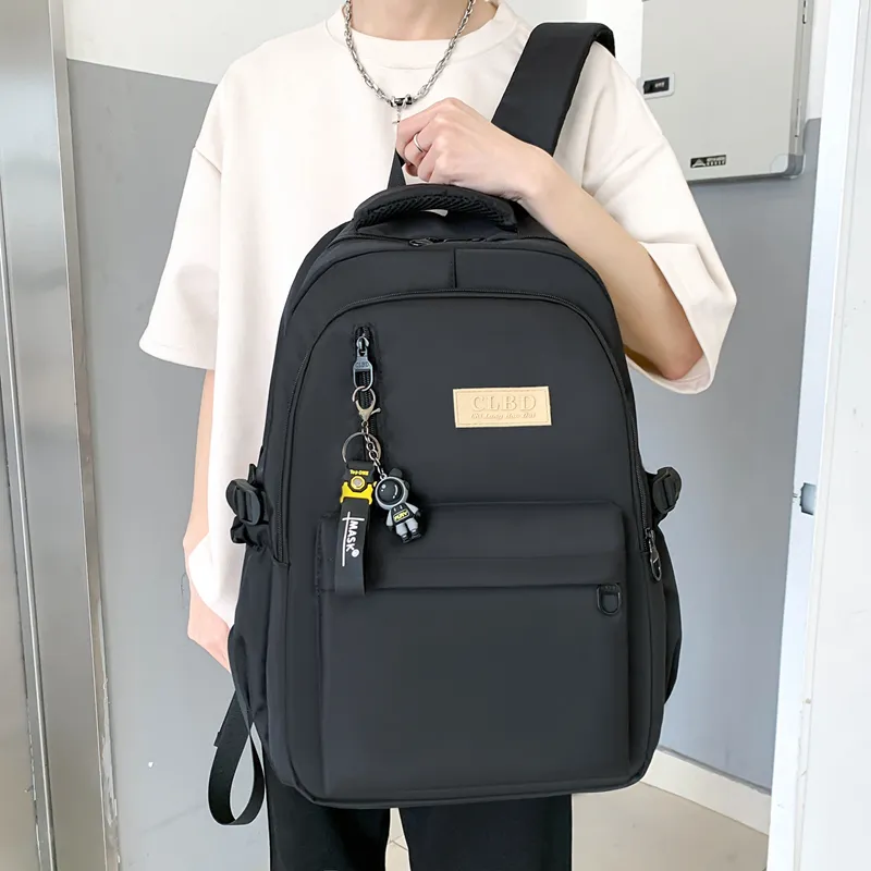 Wolfhorse Oxford Backpack Unisex Black/Red/Khaki/Blue-4