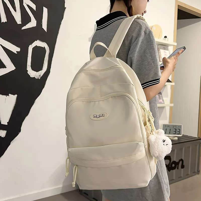 Wolfhorse Nylon Backpack Regular Unisex Multicolor-13