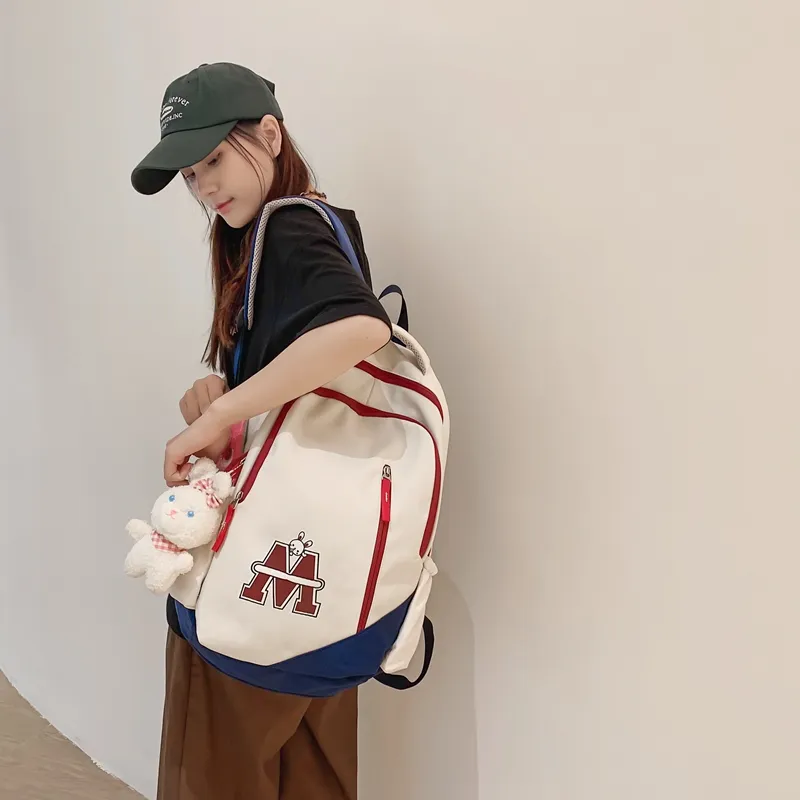 Wolfhorse Nylon Backpack Unisex Multicolor-22