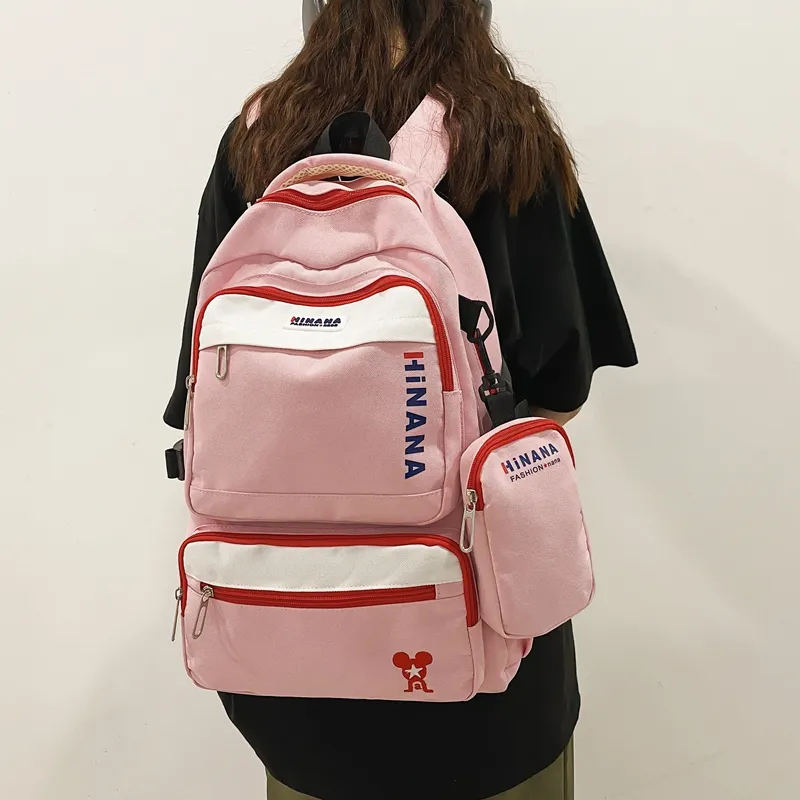 Wolfhorse Nylon Backpack Unisex Multicolor-11