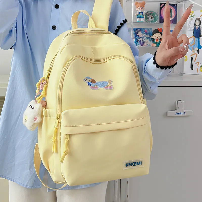 Wolfhorse Polyester Backpack Unisex Multicolor-16