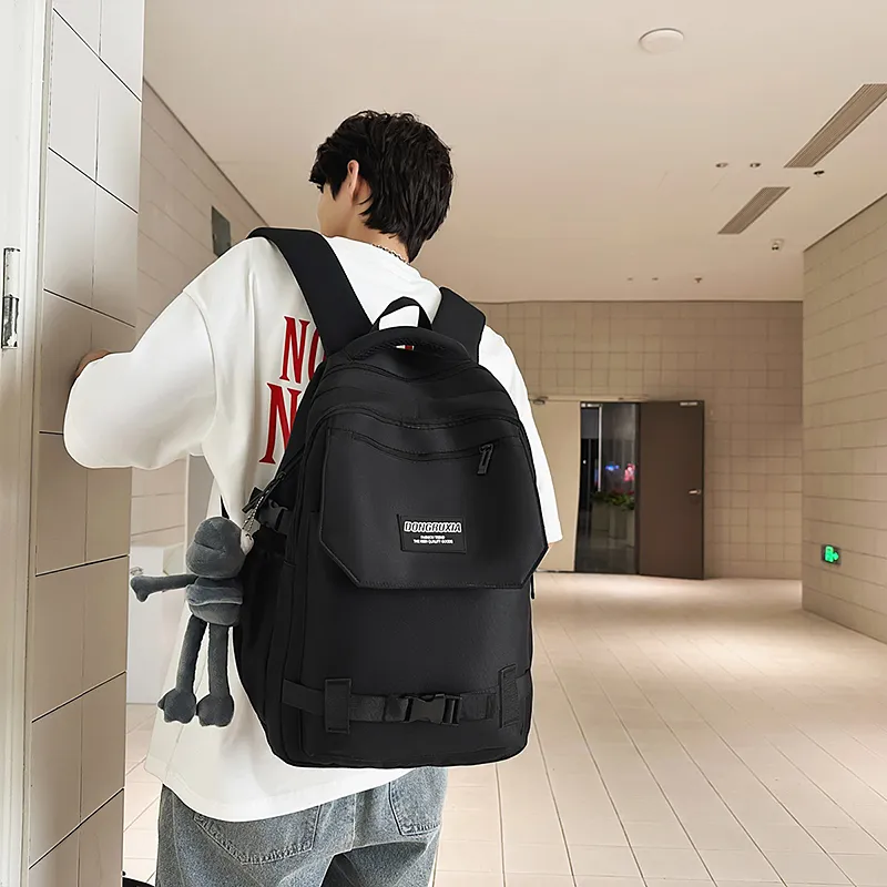 Wolfhorse Nylon Backpack Unisex Multicolor-5