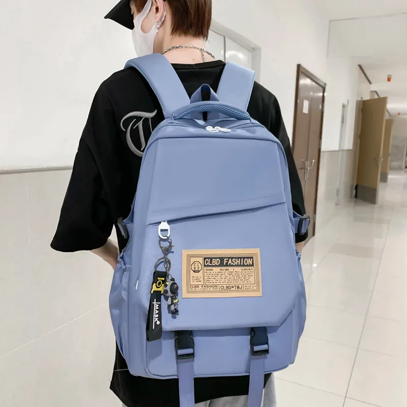 Wolfhorse Nylon Backpack Unisex Multicolor-16