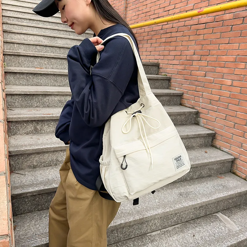 Wolfhorse Nylon Backpack Unisex Multicolor-9