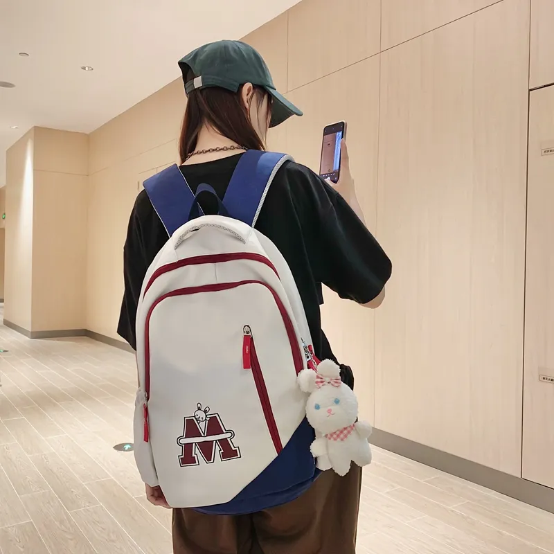 Wolfhorse Nylon Backpack Unisex Multicolor-27
