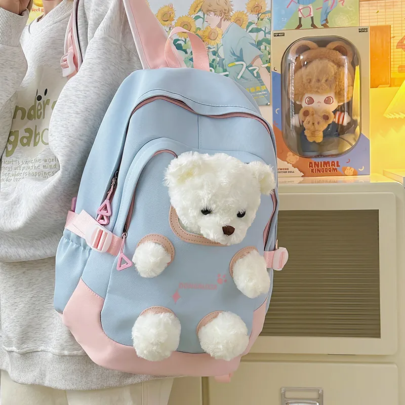 Wolfhorse Nylon Backpack Women's Multicolor-18