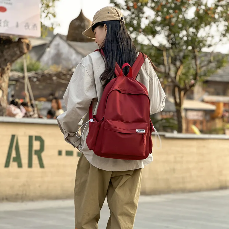 Wolfhorse Nylon Backpack Unisex Multicolor-19