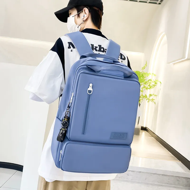 Wolfhorse Nylon Backpack Unisex Multicolor-13