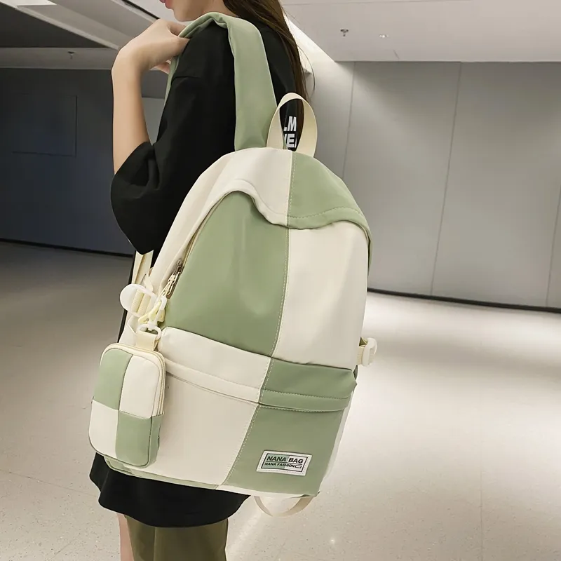 Wolfhorse Nylon Backpack Unisex Multicolor-15