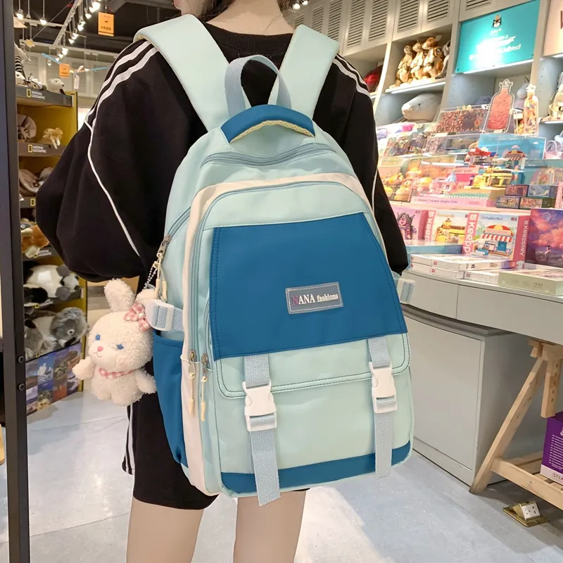 Wolfhorse Nylon Backpack Unisex Multicolor-6
