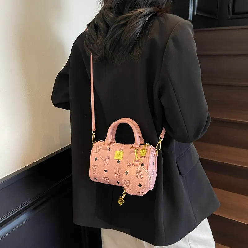 Paulinka PU Crossbody One Shoulder Handbag Women's Multicolor-15