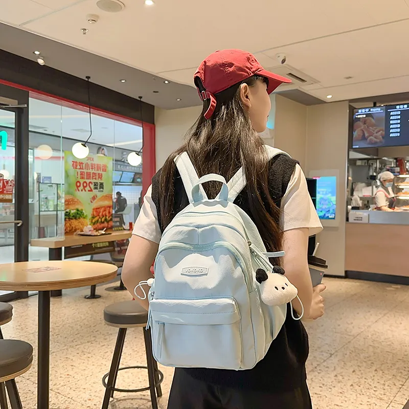 Wolfhorse Nylon Backpack Regular Unisex Multicolor-32