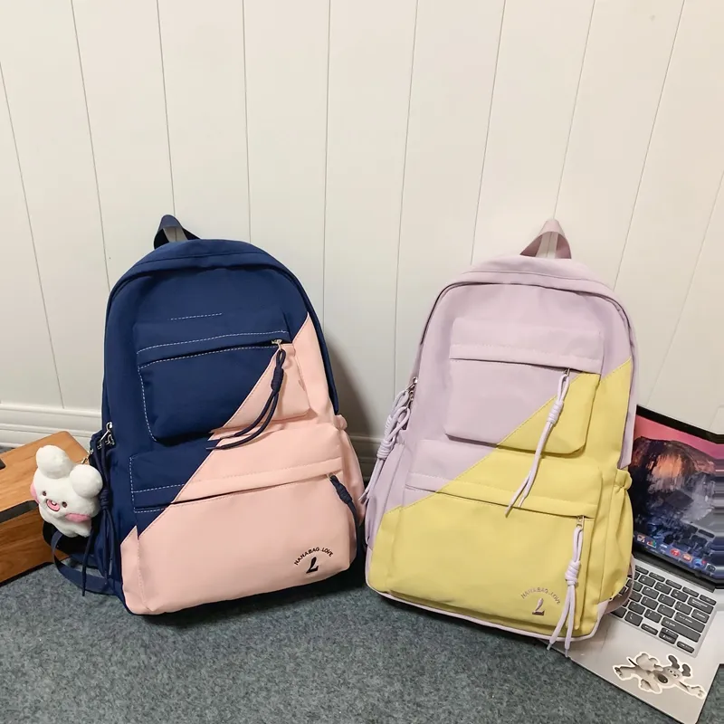 Wolfhorse Nylon Backpack Unisex Multicolor-9