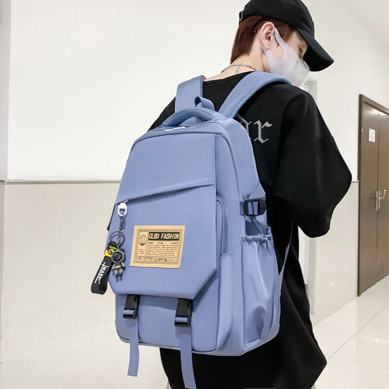 Wolfhorse Nylon Backpack Unisex Multicolor-15